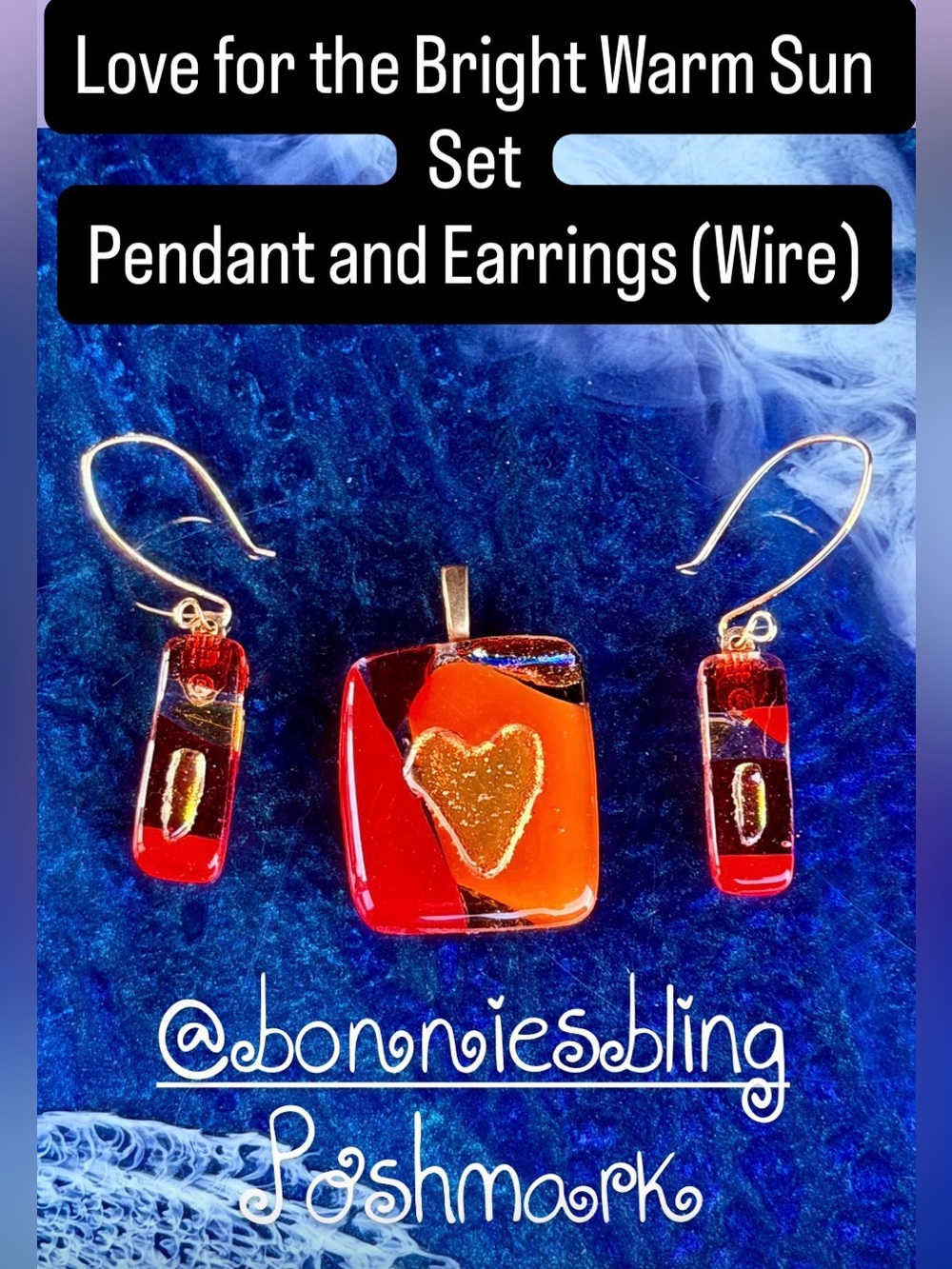 Bonnie’s Bling One of a Kind Fused Glass Jewelry and Accessories to Wear.